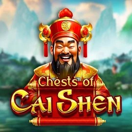 Chests of Cai Shen by Pragmatic Play, showcased at casinoneonvegas.com – game logo