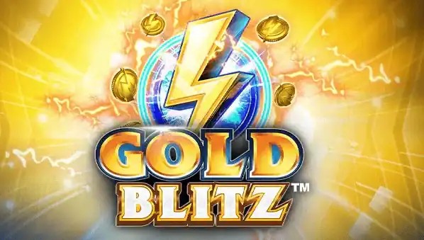 Gold Blitz logo by Fortune Factory Studios at NeonVegas CasinoGold Blitz