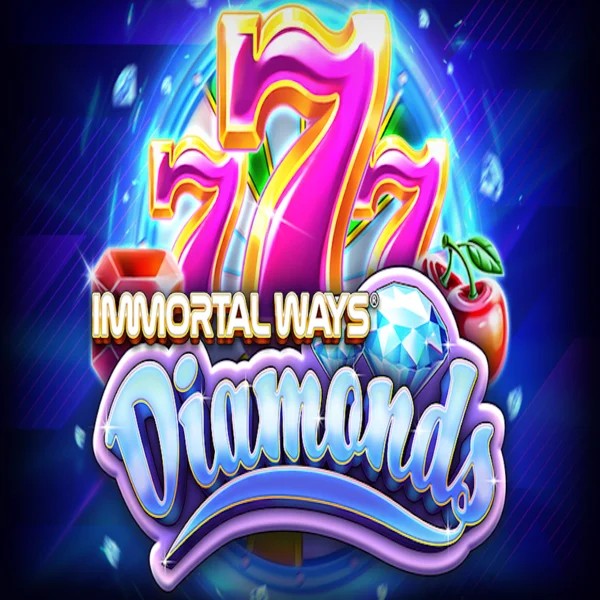 Immortal Ways Diamonds game by RubyPlay – logo hosted on NeonVegas Casino
